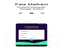 Tablet Screenshot of faizmalkani.com